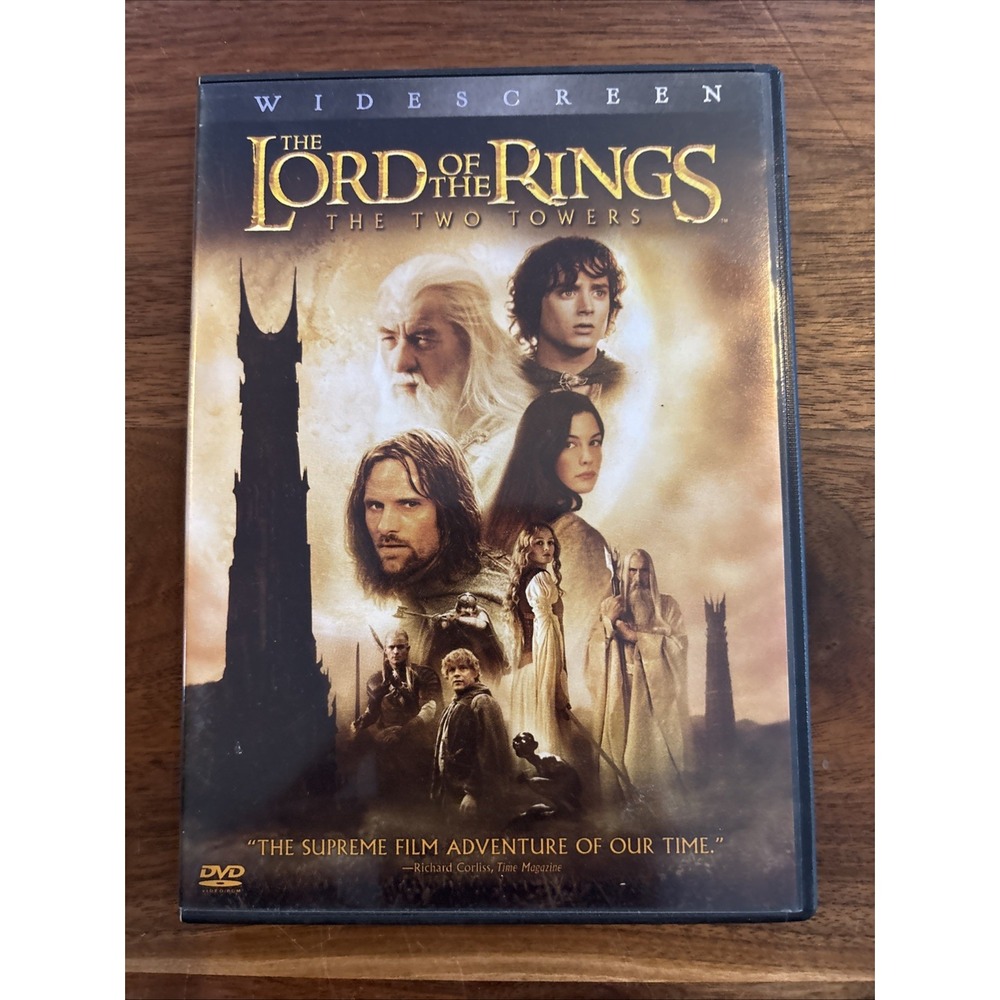 The Lord of the Rings: The Two Towers‎ (DVD, 2002) Pre-Owned